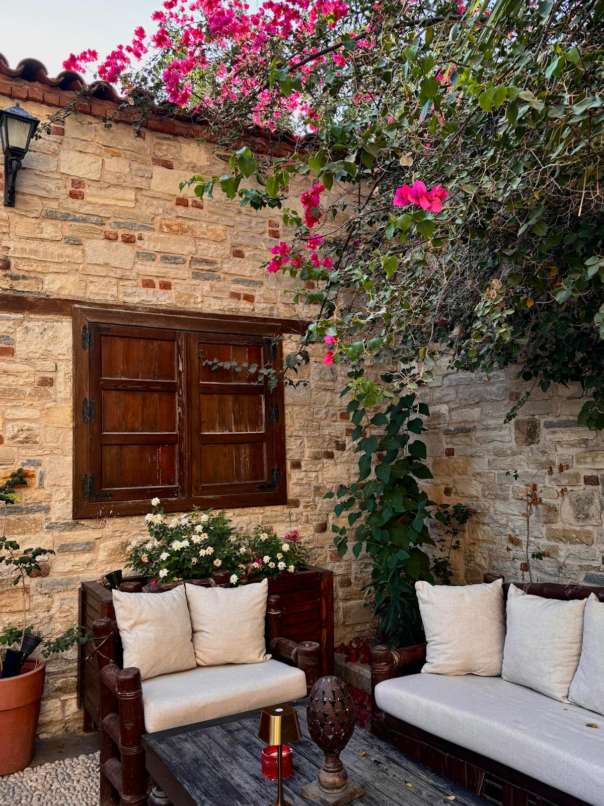 Aménagement de terrasse en pierre à Nice